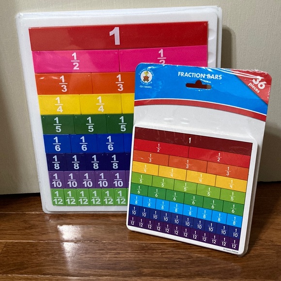 Other - Fraction Bars - Teacher & Student Sets (37 pieces)